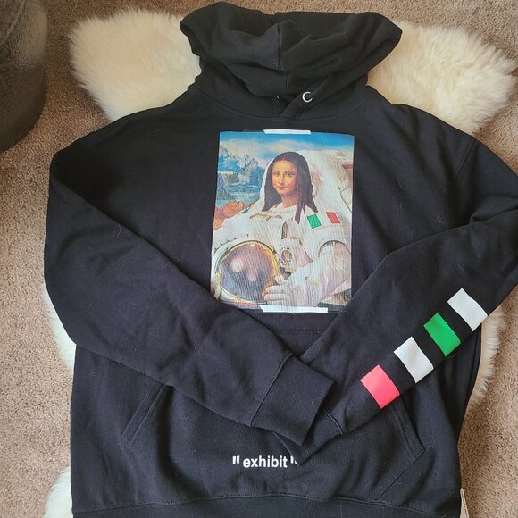 UrbanCoolab "Mona Lisa" Unisex Hoodie - NWT - Picture 2 of 6